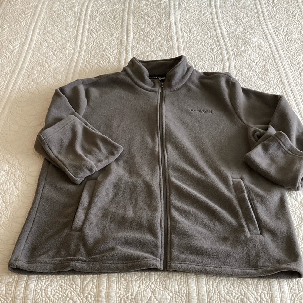 Sunice Men's Full Zip Jacket Gray Size XXL